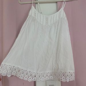 Cute White Tank Top